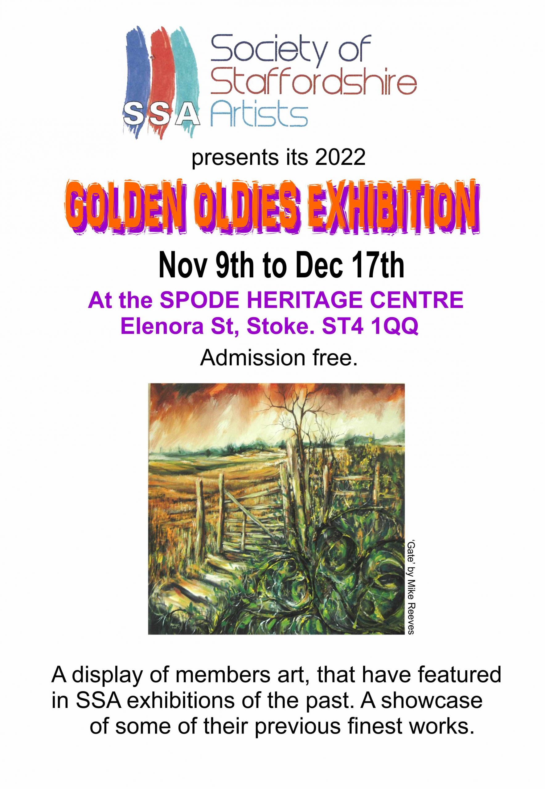 The Society Presents Our “Golden Oldies” Exhibition 2022.