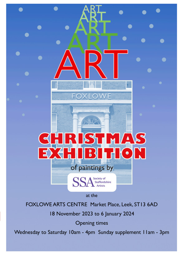 Foxlowe Arts Centre Christmas Exhibition – ON NOW